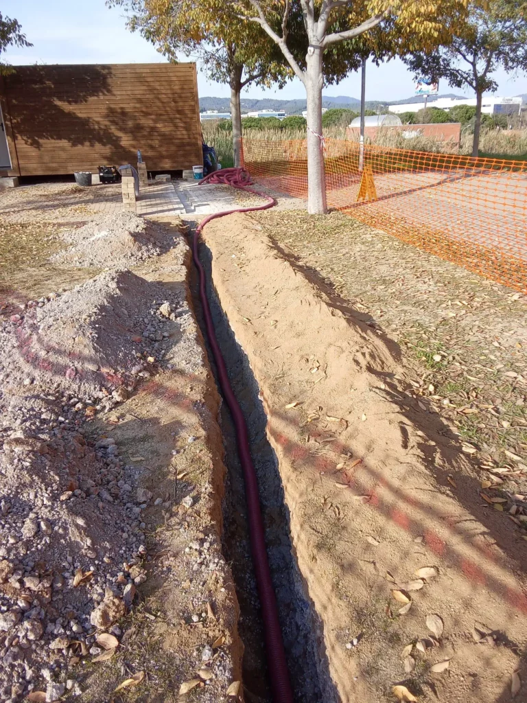 Tuberías enterradas exteriores Pulim Tuberías enterradas en el exterior para instalaciones subterráneas